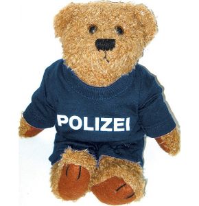 Polizei-Bär - 15 cm - Nr. 7800