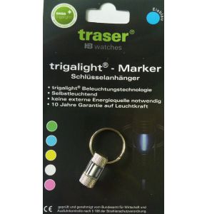 trigalight®-Marker Schlüsselanhänger - Weiß - Nr. 8365