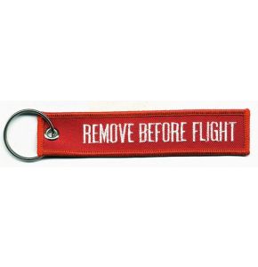 Schlüsselanhänger "Remove before flight" - Nr. AF4772