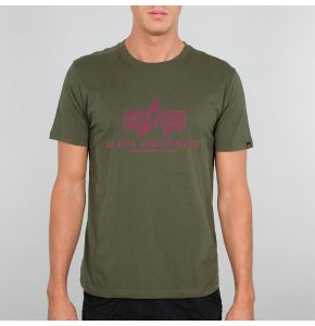 Alpha Industries  Basic T-Shirt - Dunkelgrün
