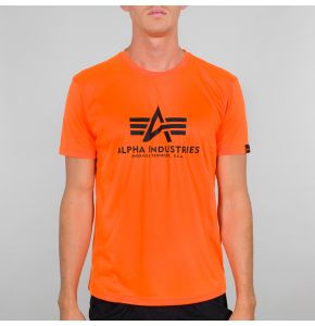Alpha Basic T-Shirt - Neon Orange