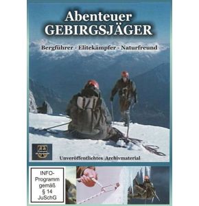DVD: Abenteuer Gebirgsjäger - die Elitekämpfer als Bergführer im Einklang mit der Natur - 2010 - Länge: 134 Minuten - Deutsch - Bildformat: 4:3  - Nr. BW5383