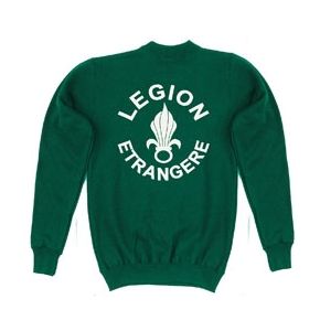 Sweatshirt "Legion Etrangère" - GRÜN