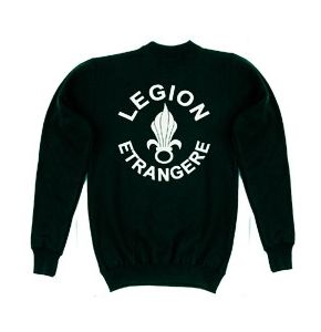 Sweatshirt "Legion Etrangère" - SCHWARZ