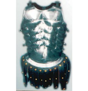 Römischer Kürass "Offizier" - äußerst dekorativ - „muskelbepackt“ - Nr. MA4520