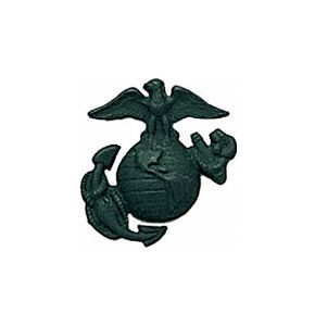USMC Kragenabzeichen - Schwarz - Nr. NV4901