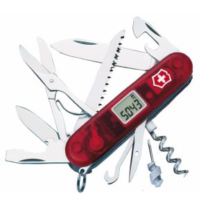 Victorinox Altimeter - Original Schweizer Messer mit Höhenmesser und Temperaturanzeige - mit 3-V-Lithium-Batterie (mitgeliefert) - 9 x 2,5 x 1,7 cm - Gewicht 90 g - Nr. OU4750