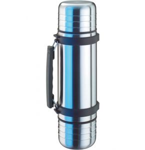 Duo-Isolierflasche 1Liter - Quickstop®-Ausgießsystem - Klappgriff, abnehmbarer Tragegurt - Nr. OU4762