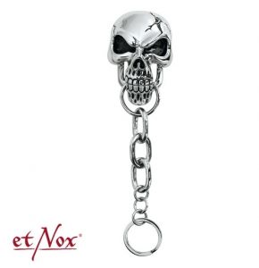 Schlüssel- / Portmonnaiekette "Skull"
