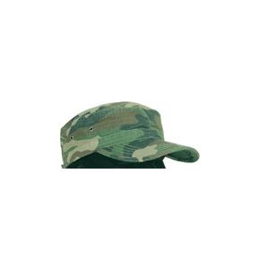 Military Cap - Camo - per Klett verstellbar - 100% Baumwolle - Nr. US4550