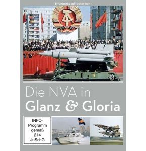 DVD - Die NVA in Glanz & Gloria - die NVA in perfekter Selbstdarstellung auf dem Höhepunkt Ihrer Kampfkraft - Dokumentarfilm DDR 2010 - 105 Minuten, Sprache: Deutsch - Nr. VA5320