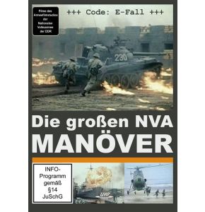DVD - Die großen NVA-Manöver - zwei Filme über die Manöver „Waffenbrüderschaft“ und „Moldau“ - Dokumentarfilm DDR 2010 - 80 Minuten, Sprache: Deutsch - Nr. VA5323